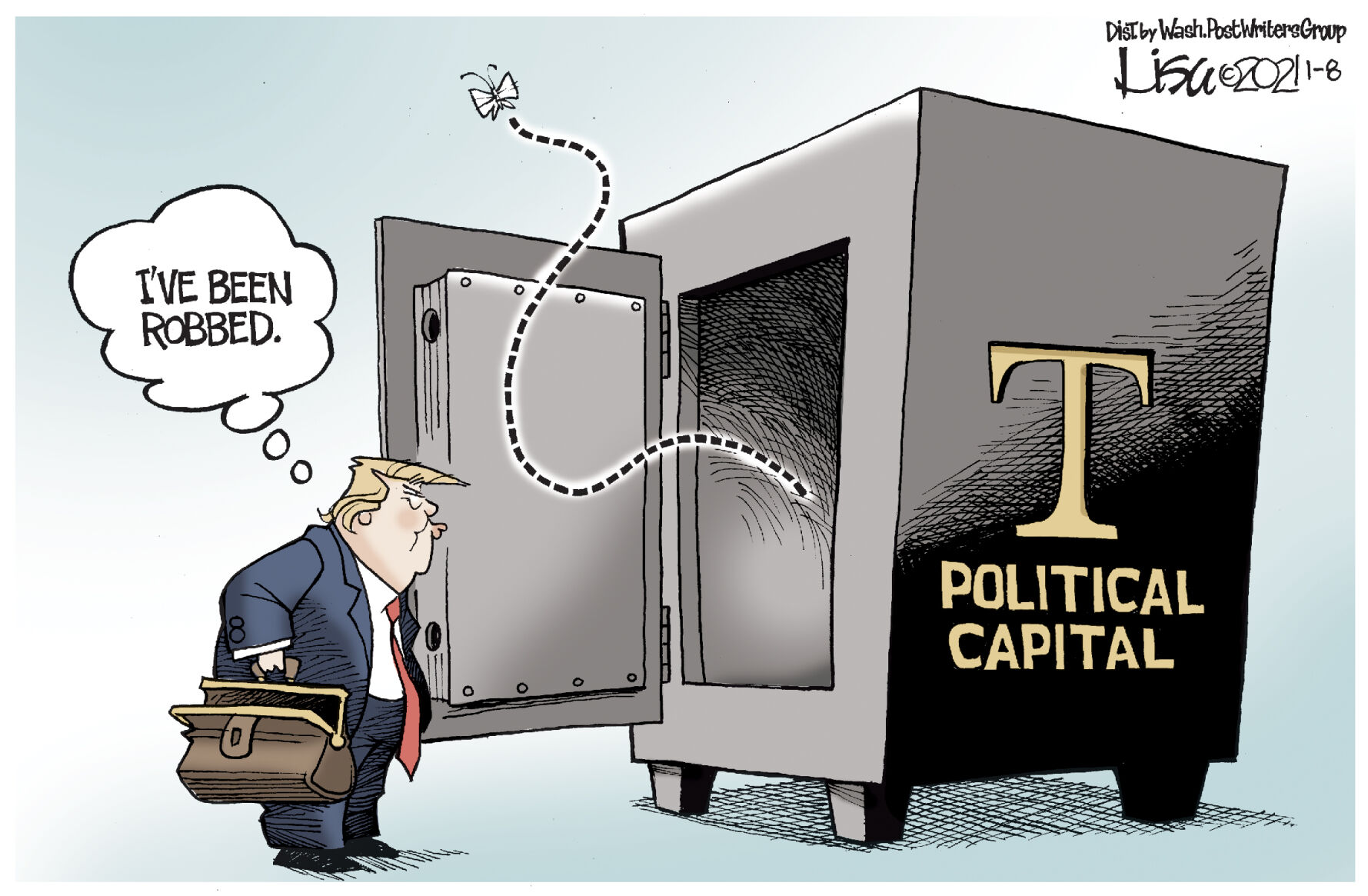 The latest editorial cartoon